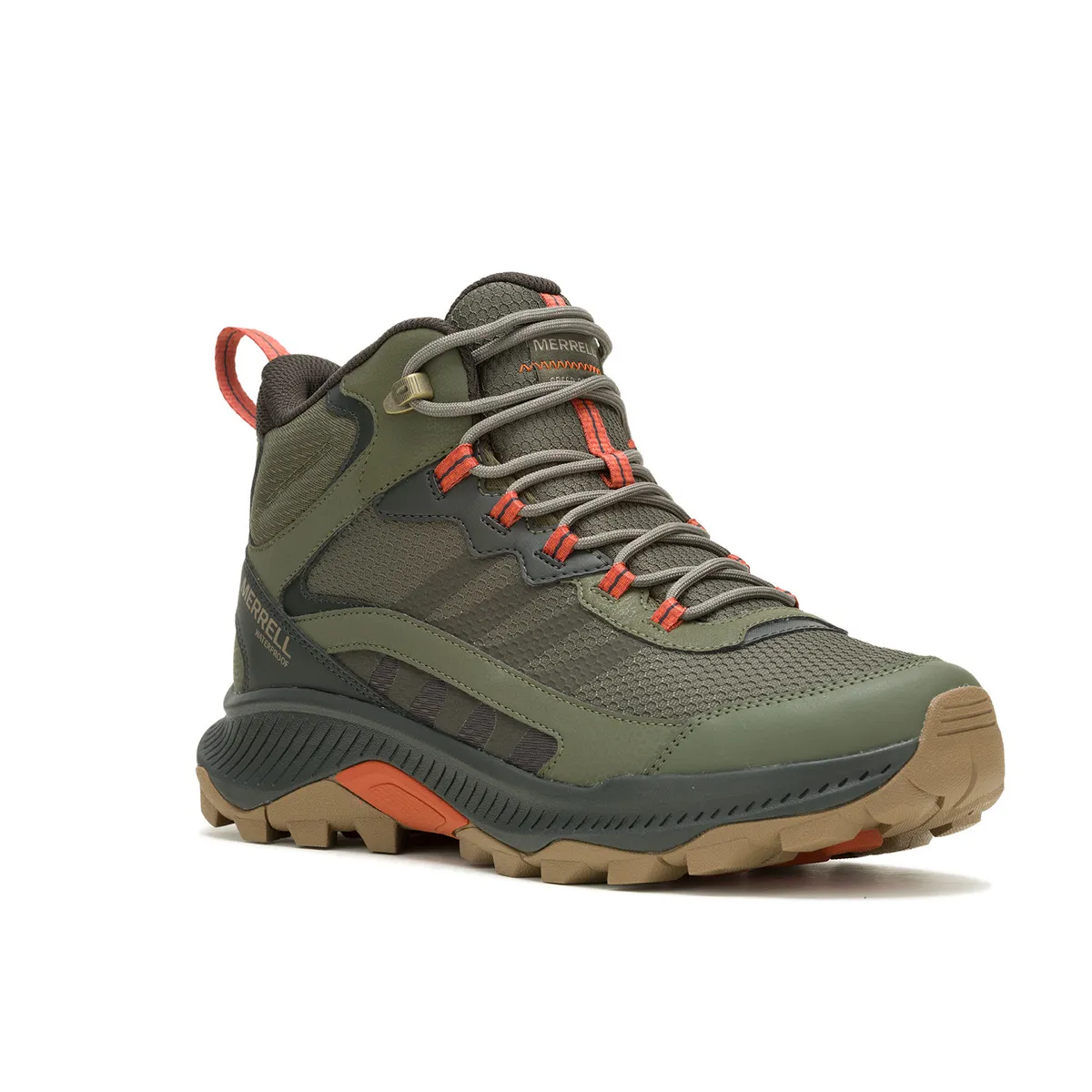 MERRELL - Botín impermeable Hombre Speed Strike2 WP Oliva MERRELL