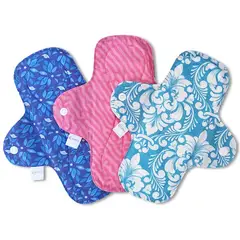 LUNATICA - Toallitas Higiénicas Menstruales Ecológicas Reutilizable Pack 3 un.