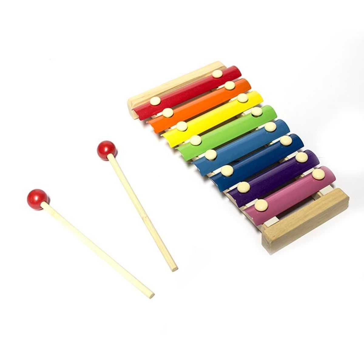 GENERICO - Xilófono Didáctico 8 Notas Musical de Madera