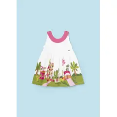 MAYORAL - Vestido cuello contraste Better Cotton bebé