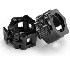 GENERICO - Par de Collarines de Bloqueo Barra Olímpica 50 MM