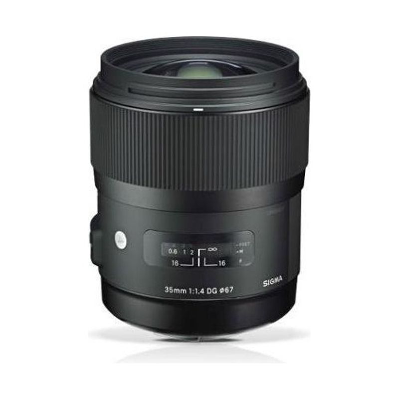 NIKON - Lente Sigma Art 35 Mm F/1,4 Dg Hsm Art Para Nikon F Negro