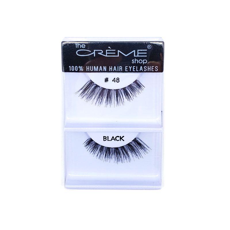 THE CREME SHOP - Pestaña Pelo Natural 048 Black
