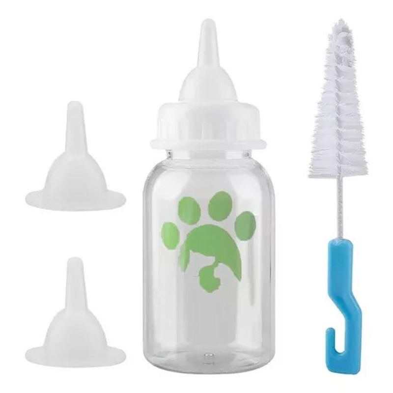 GENERICO - X2 Mamadera Para Cachorros Perro Mamadera Para Gatos 120 Ml