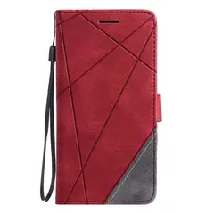 GENERICO - Carcasa Flip Cover compatible con Samsung Galaxy S23 Rojo