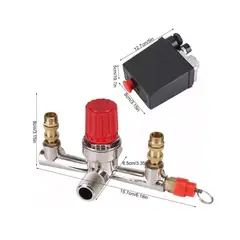 GENERICO - Interruptor De Presión De Compresor De Aire Válvula Control