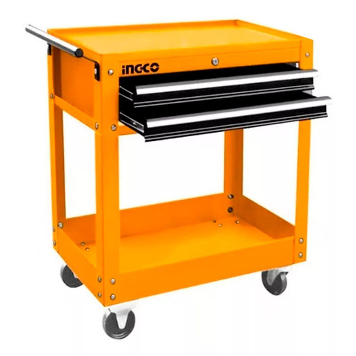 INGCO - Carro De Herramientas Industrial 2 Cajones 2 Niveles Ingco