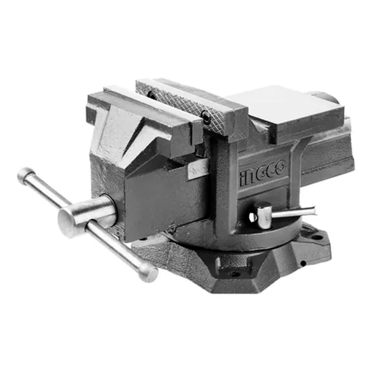 INGCO - Tornillo De Banco Mecanico Base Giratoria 4 Pulgadas Ingco
