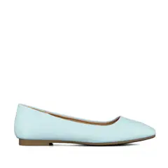 WEIDE - Ballerinas Eco Cuero Azul Casual Mujer GH81