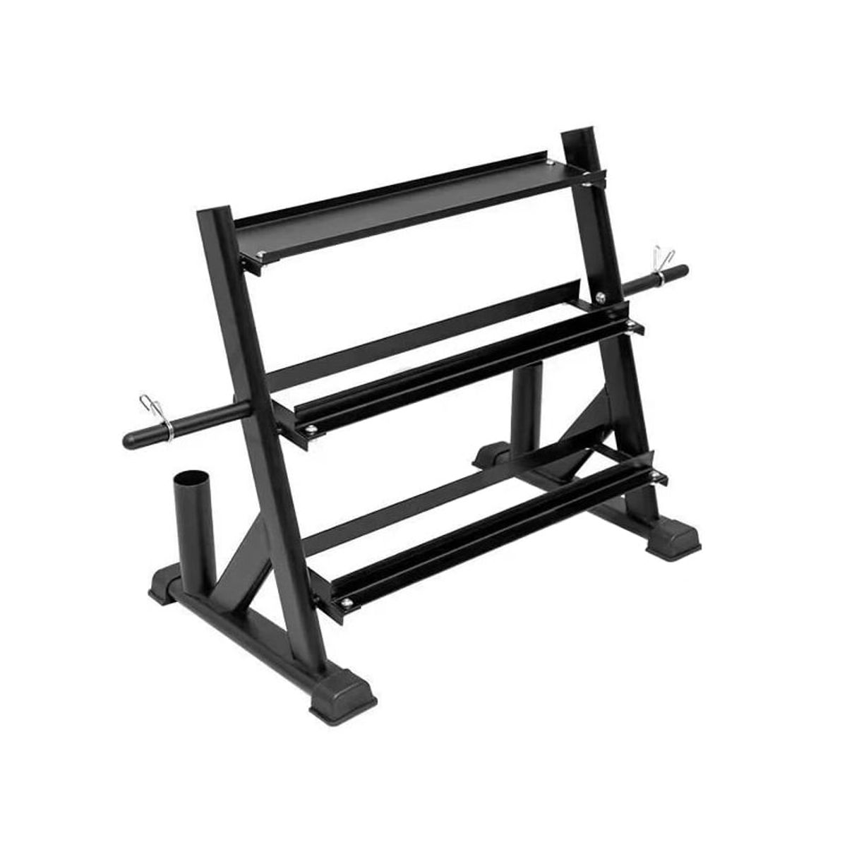 SDFIT - Rack mancuernas 4 en 1 - Discos barras mancuernas BS-C-009