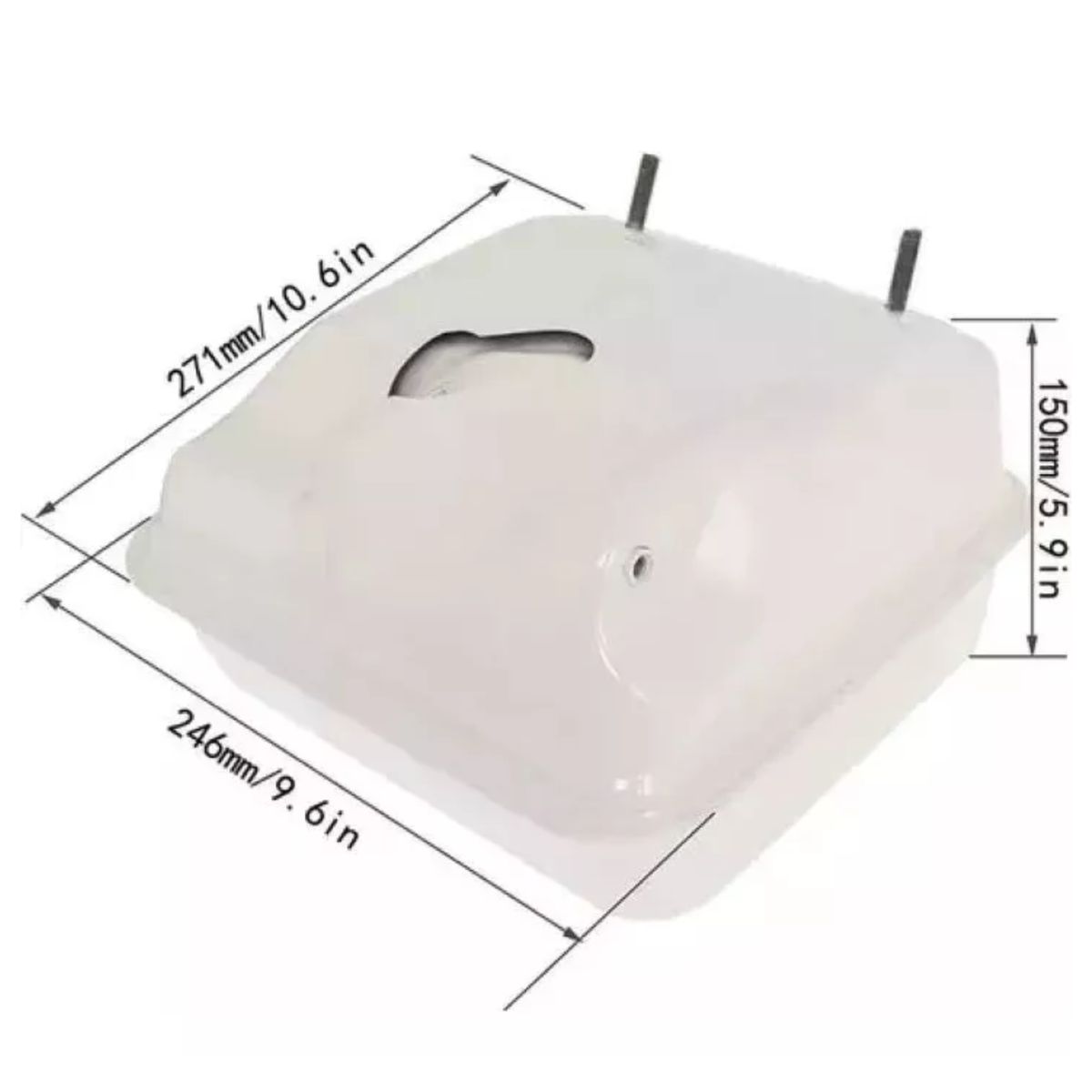 GENERICO - Estanque De Bencina Para Motores Honda Gx160 Gx200 168f