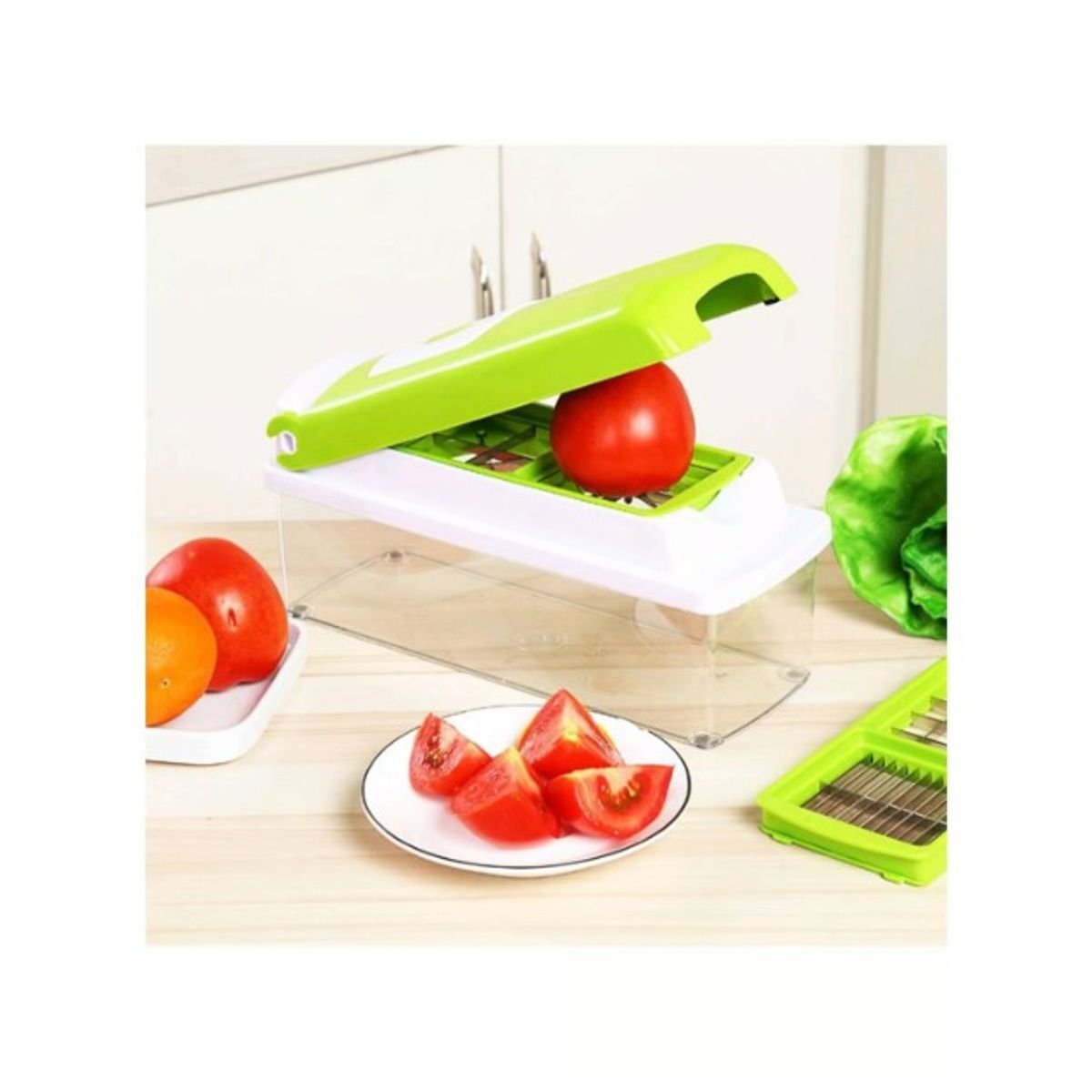 GENERICO - Picador Multiuso Cortador Rallador De Verduras Frutas
