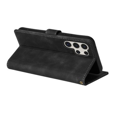 Imagen 2 del producto Carcasa Flip Cover compatible con Samsung Galaxy S24 Ultra Negro