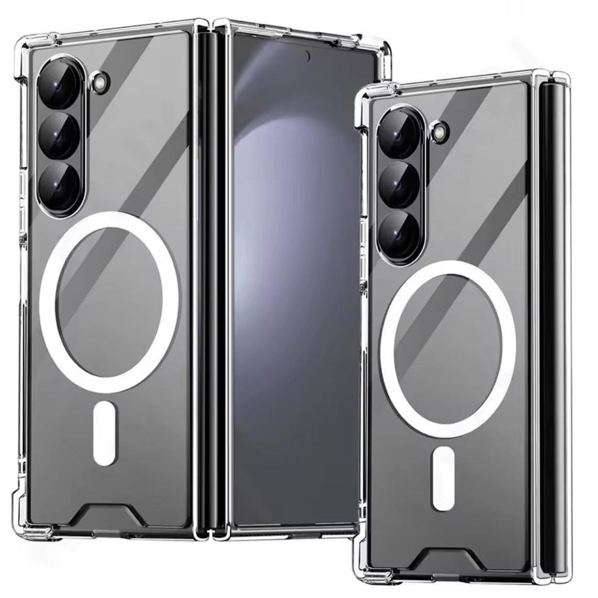 GENERICO - Carcasa Transparente Con Magsafe Para Samsung Z Fold 6