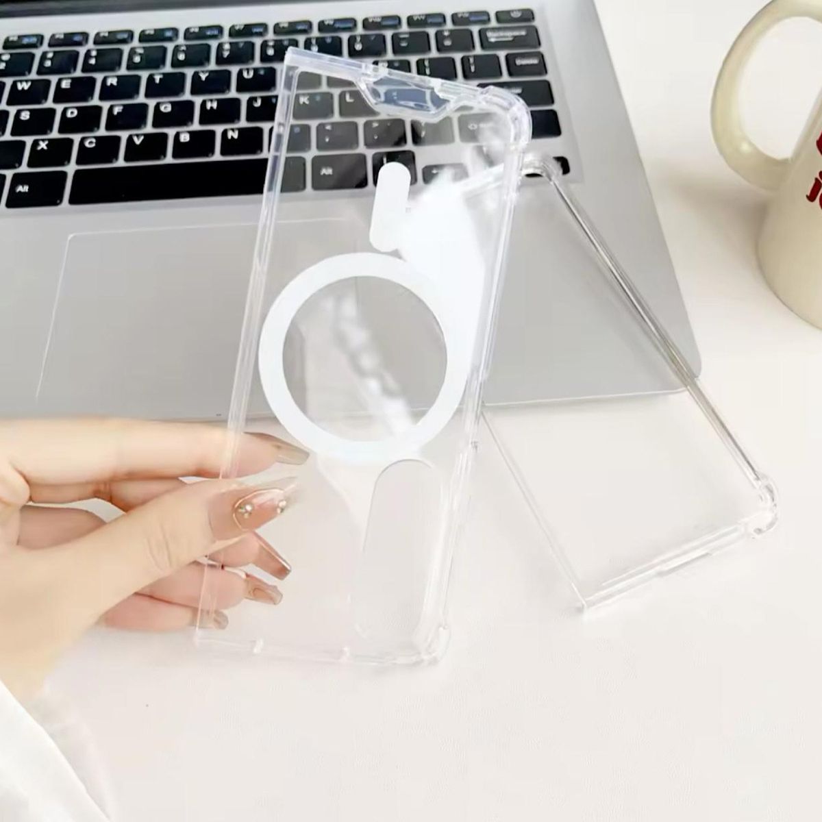 GENERICO - Carcasa Transparente Con Magsafe Para Samsung Z Fold 6