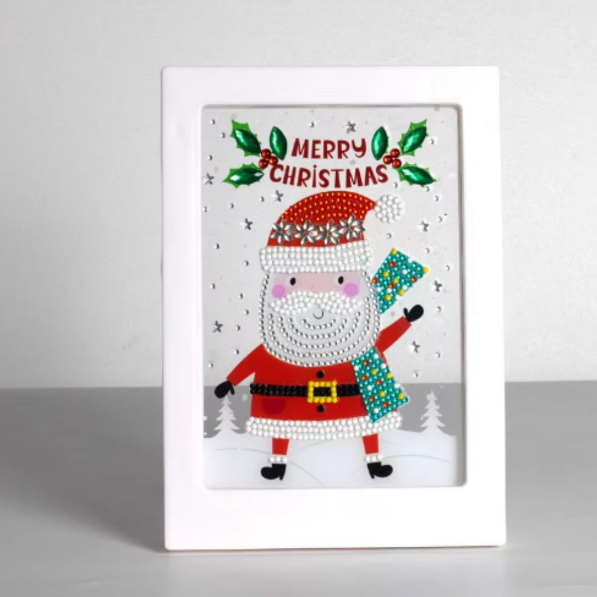 GENERICO - Pintacon Diamantes led en marco para niños Viejito Pascuero