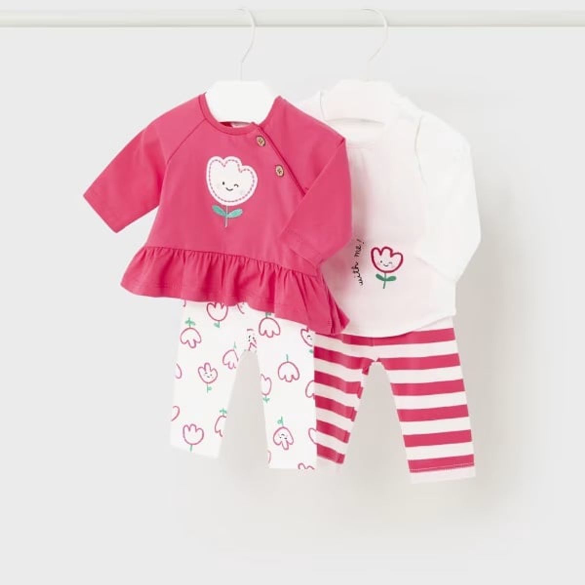 MAYORAL - Conjunto 2 piezas Better Cotton recién nacido