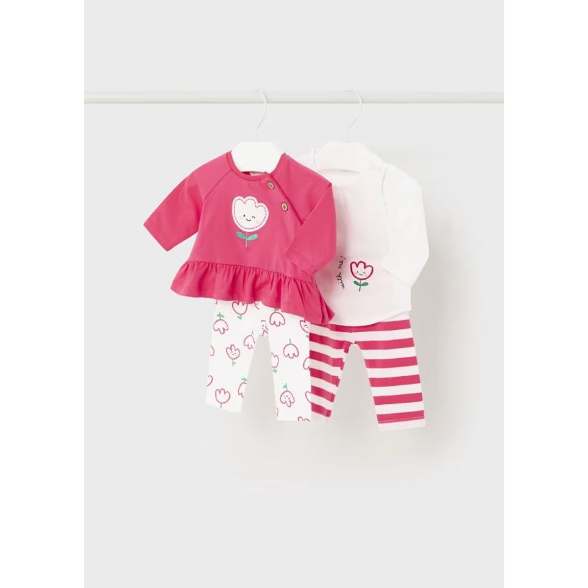 MAYORAL - Conjunto 2 piezas Better Cotton recién nacido