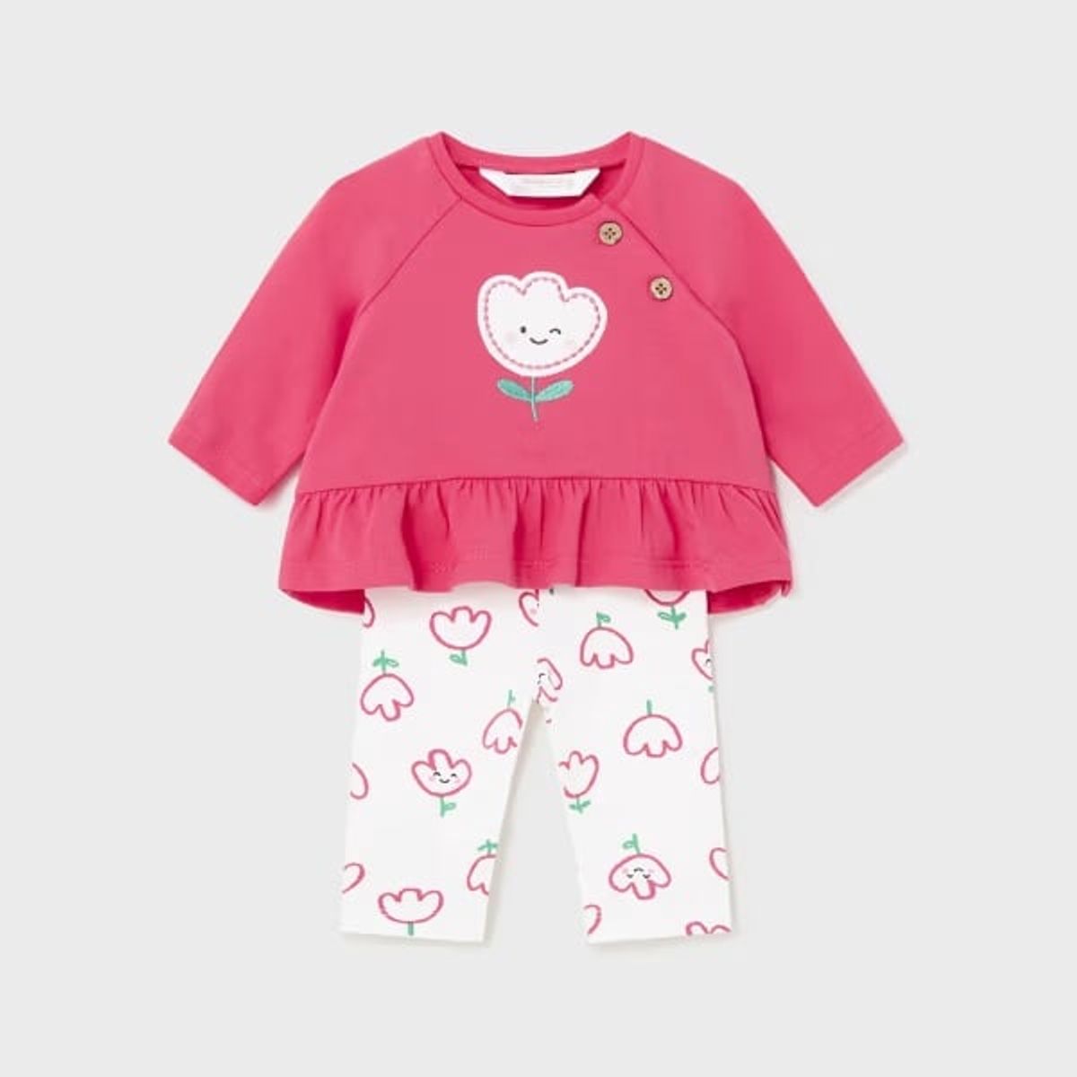 MAYORAL - Conjunto 2 piezas Better Cotton recién nacido