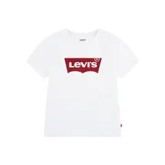 LEVIS - Polera Niño Batwing Manga Corta Blanca
