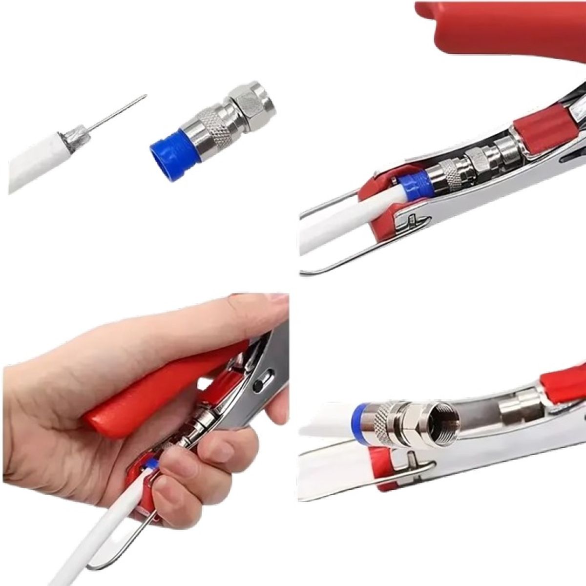 OEM - Kit De Herramientas Para Redes Crimpeadora Pelacable