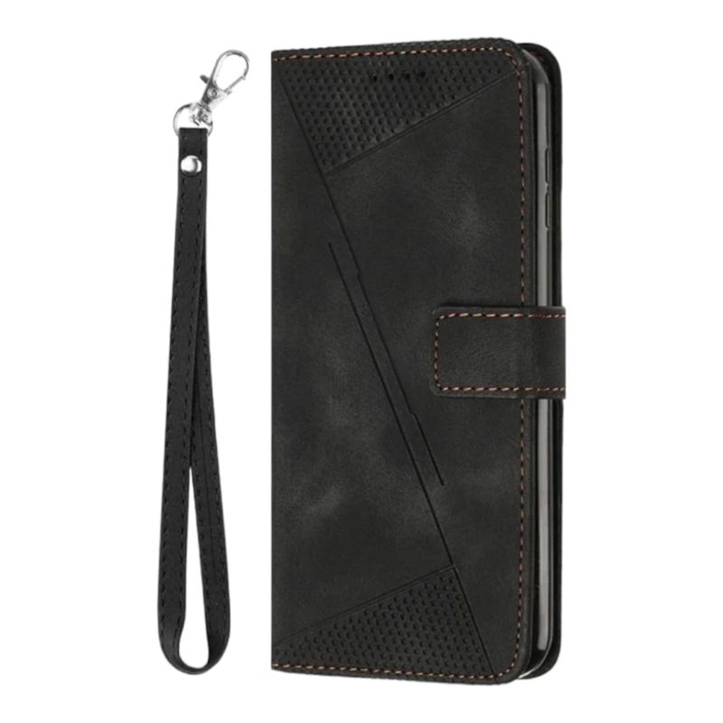 GENERICO - Carcasa Flip Cover compatible con Xiaomi Poco C65 Negro