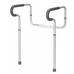 ONEDER - Marco Seguridad Barra De Apoyo Para Inodoro Baño Wc 702B