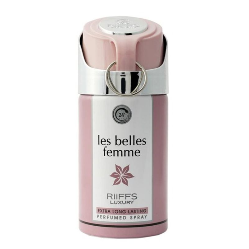 RIIFFS PARFUMS - DESODORANTE RIIFFS LUXURY LES BELLES FEMME PERFUMED BODY SPRAY 250ML