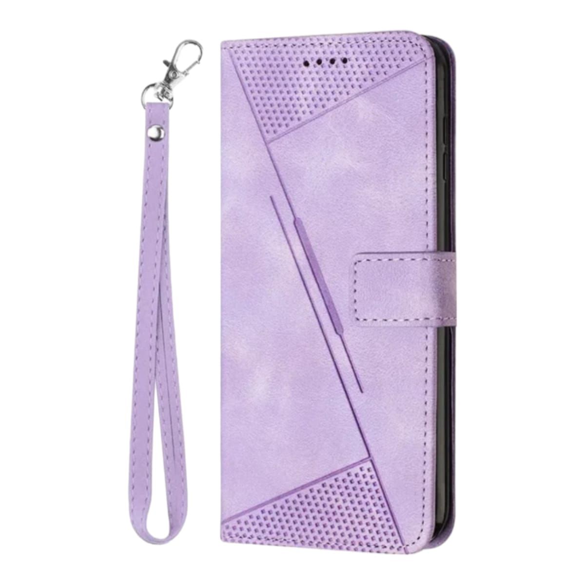 GENERICO - Carcasa Flip Cover compatible con Xiaomi Poco C65 Lila