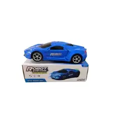 ANGELES DEL HOGAR - Juguete auto de carrera Robot Con sonido y luces
