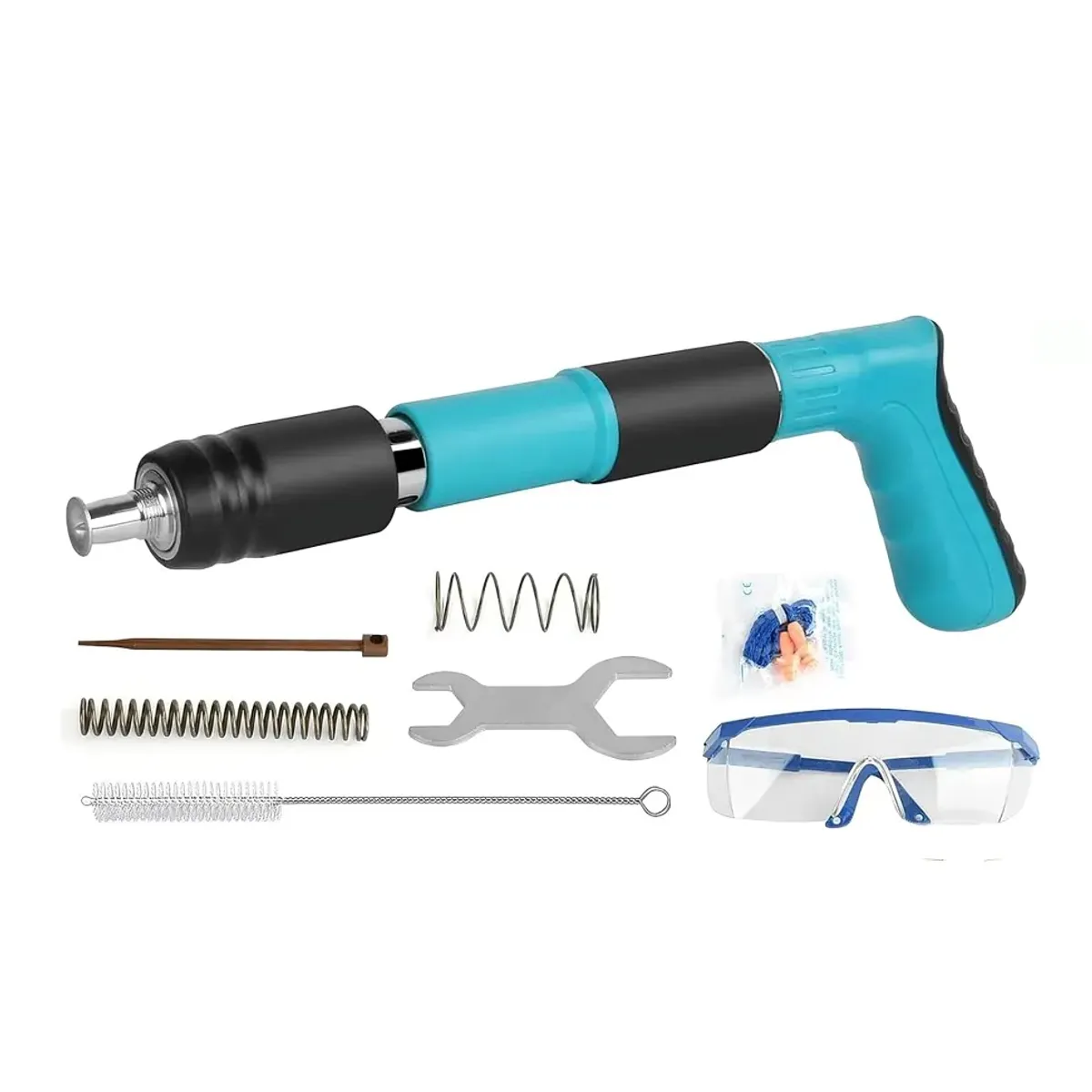 OEM - Kit De Pistola De Fijación De Pared Portátil + 100clavos