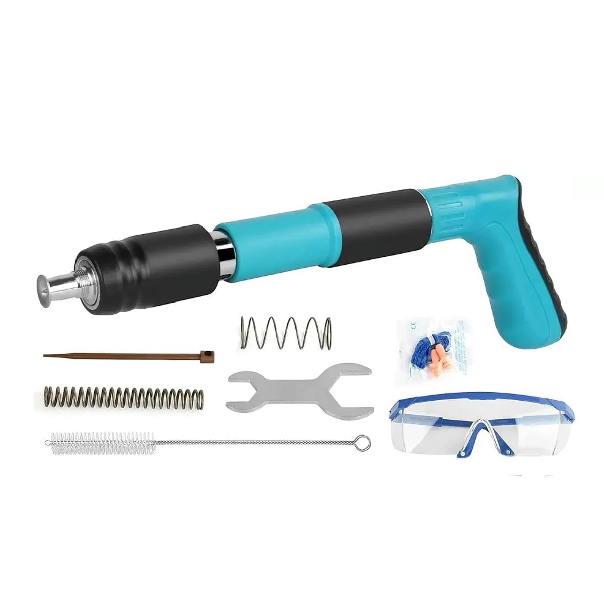 OEM - Kit De Pistola De Fijación De Pared Portátil + 100clavos