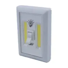 GENERICO - Lampara Foco Led Luz De Emergencia Interruptor Con Pilas