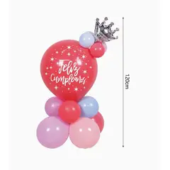 GENERICO - Set De Globos Surtidos 15pcs 120cm