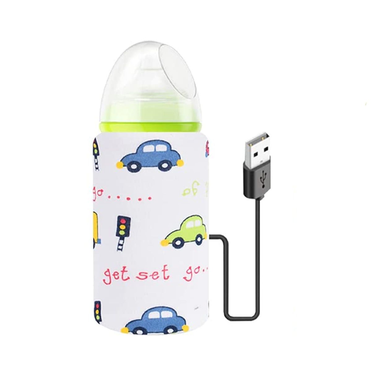GENERICO - Funda Calentador Mamadera Biberon Infantil Usb