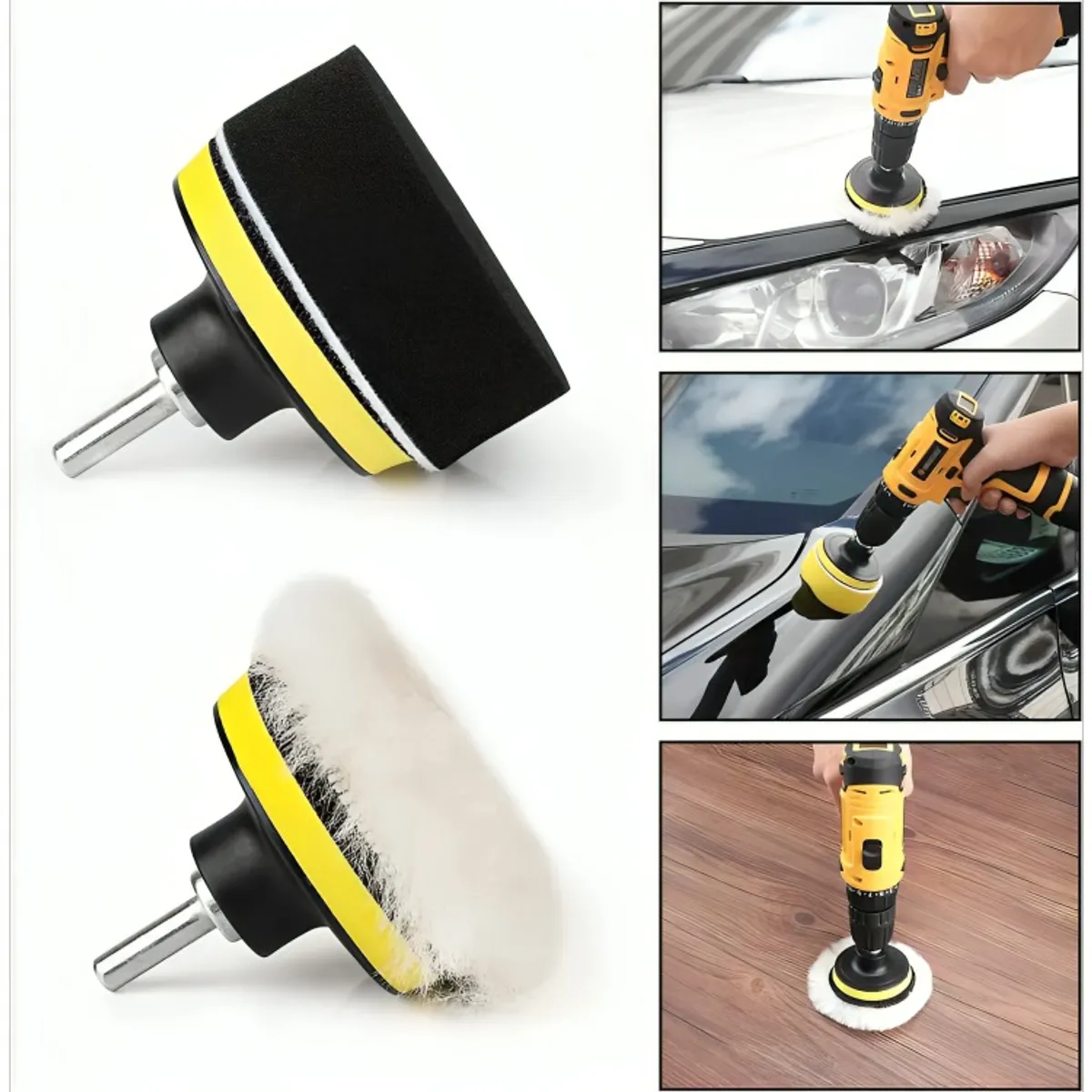 OEM - Kit De 11 Piezas Esponjas Pulir Almohadillas Para Auto