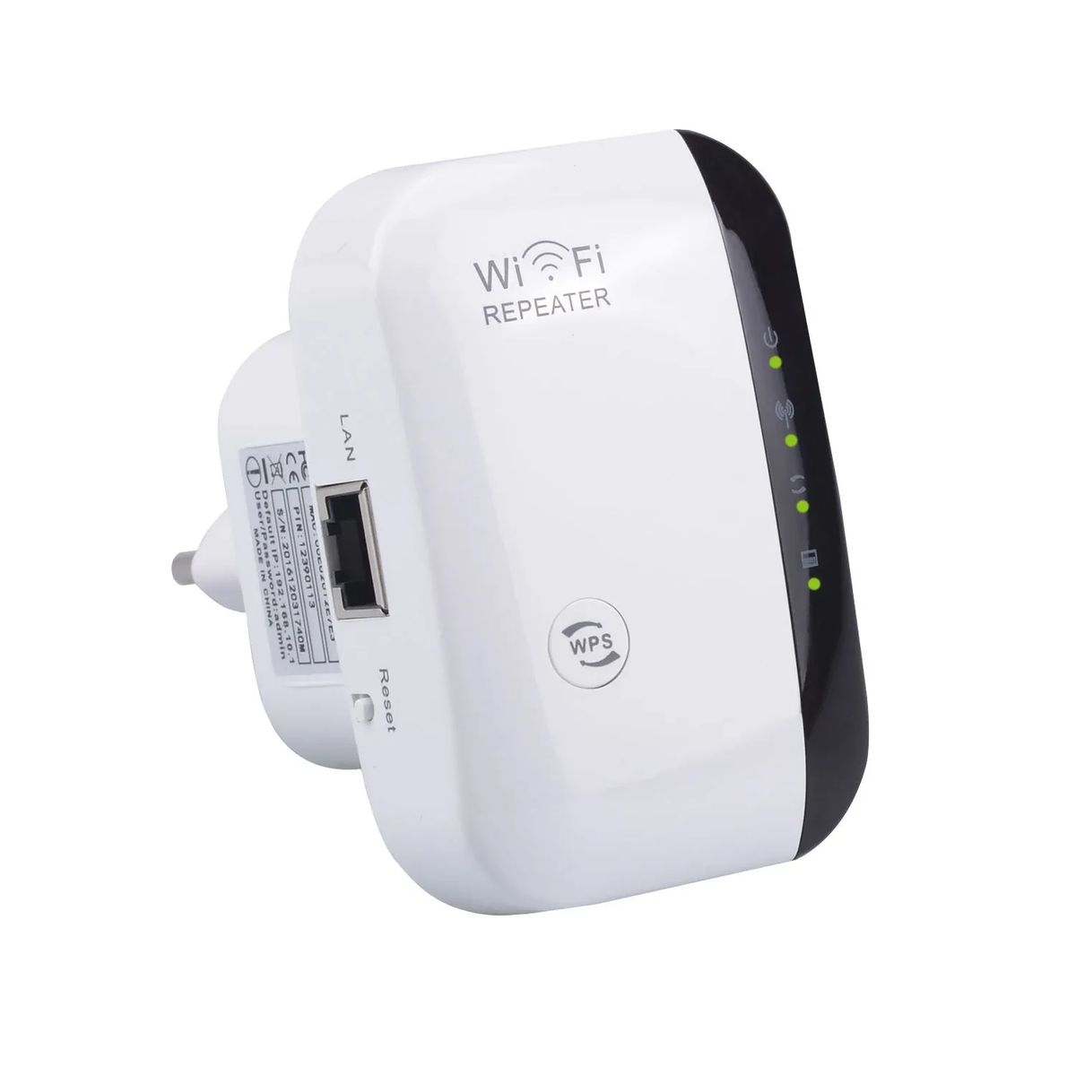 OEM - Mini Repetidor amplificador Wifi Inalámbrico 300Mbps
