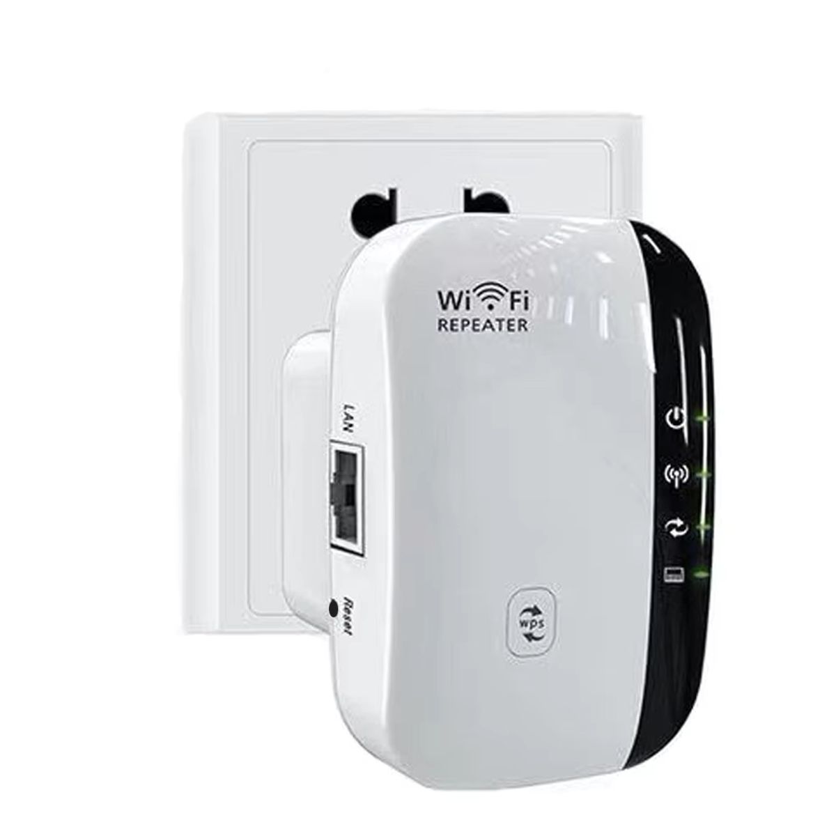 OEM - Mini Repetidor amplificador Wifi Inalámbrico 300Mbps