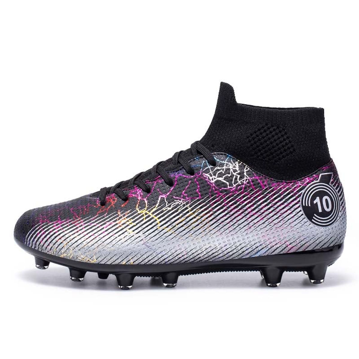 SHANDIAN - Zapatillas de Fútbol Hombre FG Negro