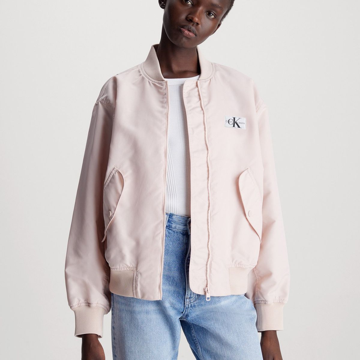 CALVIN KLEIN - Chaqueta Bomber Ul Rosado Calvin Klein