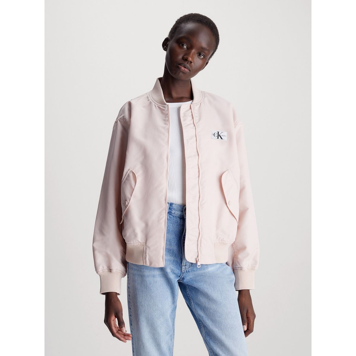 CALVIN KLEIN - Chaqueta Bomber Ul Rosado Calvin Klein