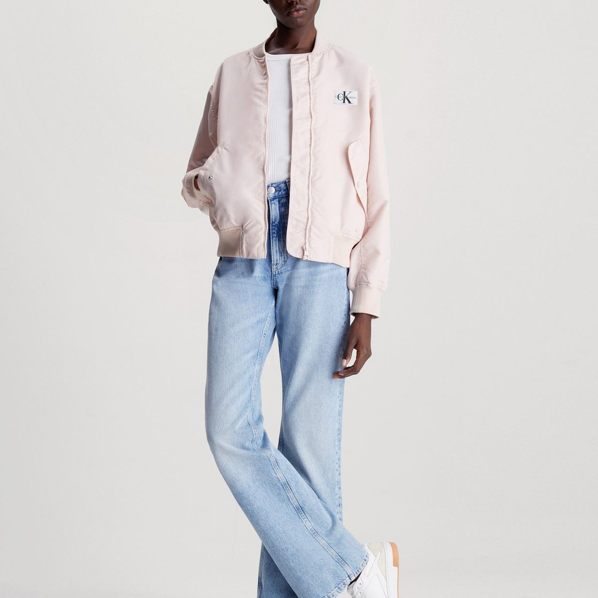 CALVIN KLEIN - Chaqueta Bomber Ul Rosado Calvin Klein