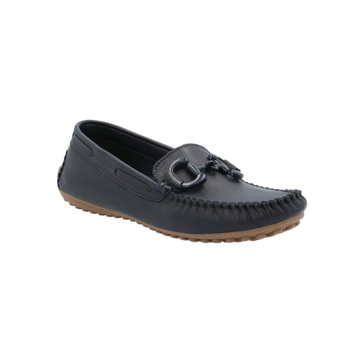 ROCKFORD - Mocasín Cuero Mujer Marizia Azul ROCKFORD