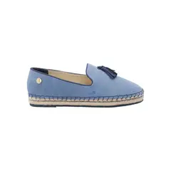 ROCKFORD - Alpargata Cuero Mujer Amareza Azul