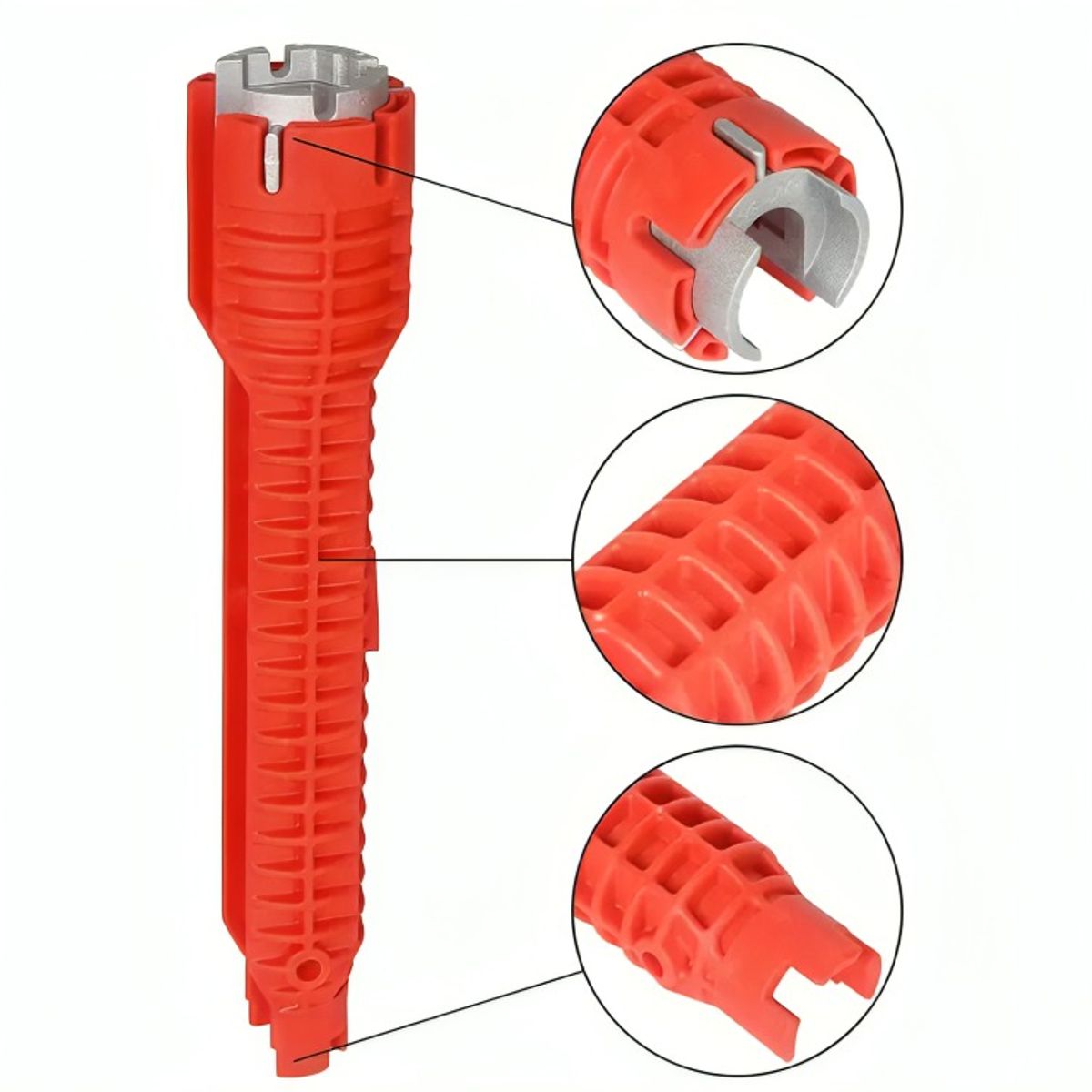 OEM - Llave Ajustable Gasfiteria Multi Uso Flexible Desague Cocina