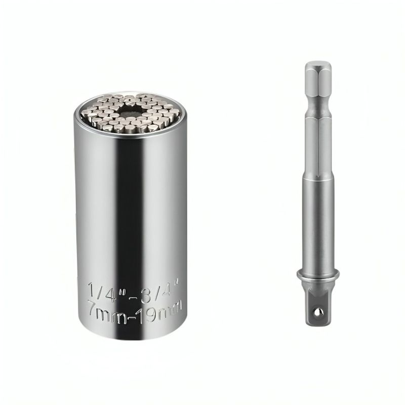 OEM - Llave Dado Universal Medir Herramienta Taladro 7mm-19mm
