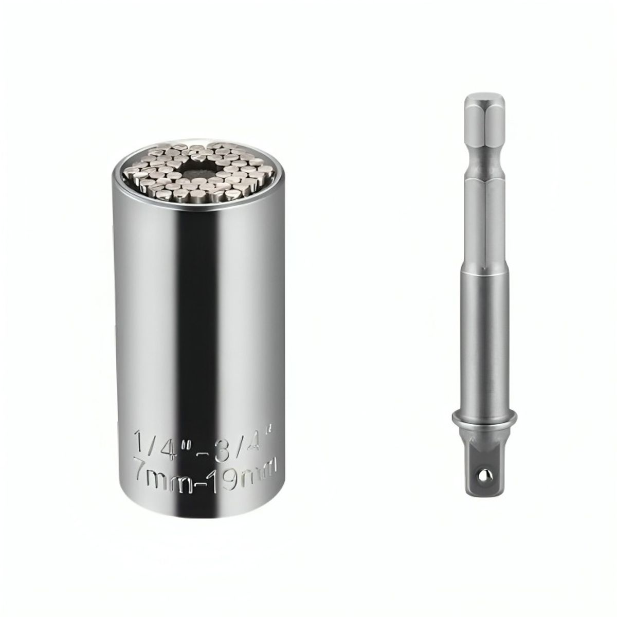 OEM - Llave Dado Universal Medir Herramienta Taladro 7mm-19mm