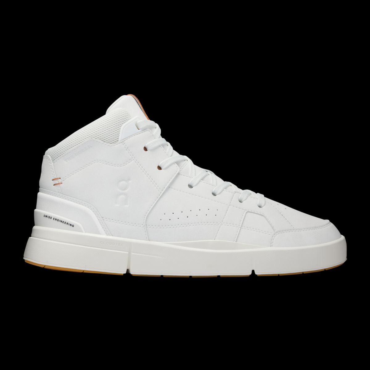 ON - Zapatillas THE ROGER Clubhouse Mid Blanco Hombre 3MD11142765