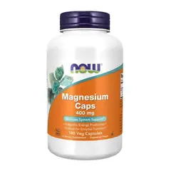 NOW - Magnesium 180 caps - Foods Magnesio