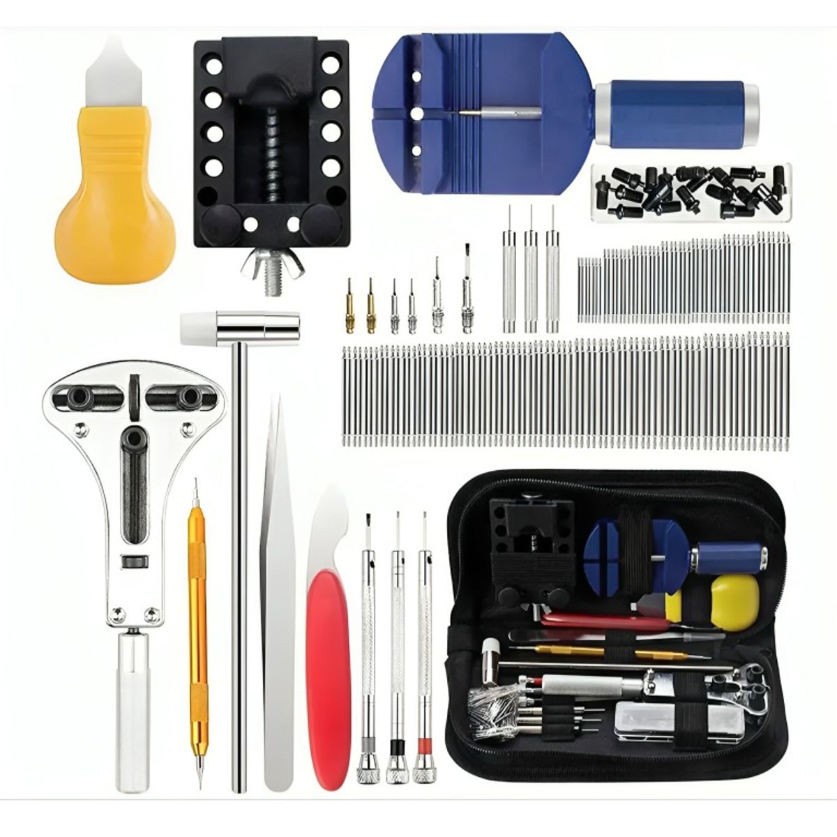 OEM - Kit Herramientas Reparación De Relojes 147 Pcs